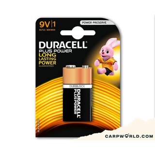 Duracell Plus 9 Volt Blok Batterij