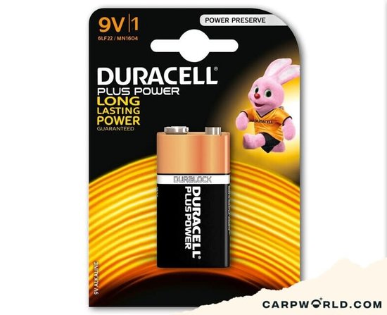 Duracell Duracell Plus 9 Volt Blok Batterij