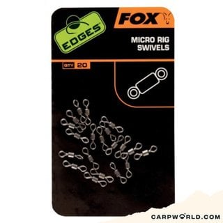 Fox Edges Micro Rig Swivels x 20