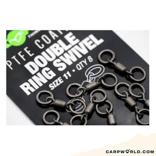 Korda PTFE Double Ring Swivel Size 11 (8pcs)