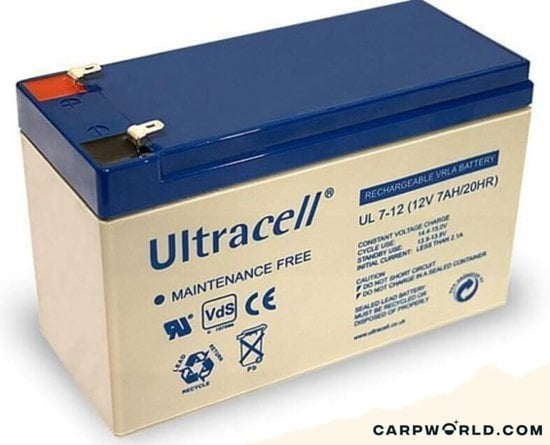 Duracell Ultracell  12 Volt 7 AH Accu