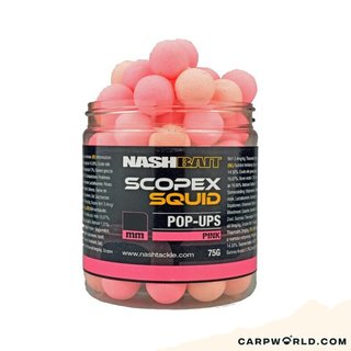 Nash Scopex Squid Pop Ups Pink