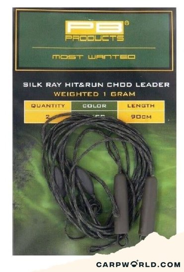 PB Products PB Products Silk Ray Hit & Run Chod Leader 1g 90cm