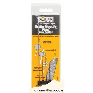 Solar Boilie Needle Spare Set Of 4 Tools