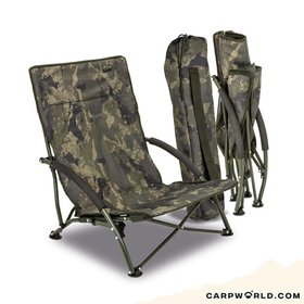 Solar Undercover Camo Foldable Easy Chair Low