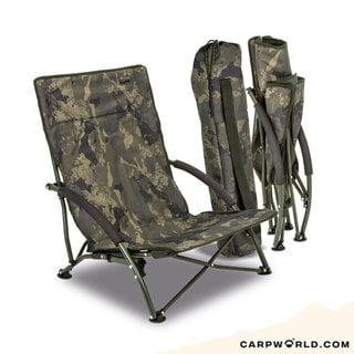 Solar Undercover Camo Foldable Easy Chair Low