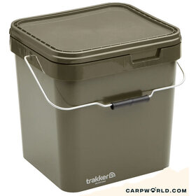 Trakker 17 Ltr Olive Square Container