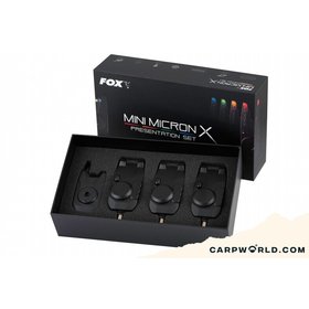 Fox Mini Micron X 3 rod set
