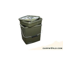 Trakker 13 Ltr Olive Square Container inc tray