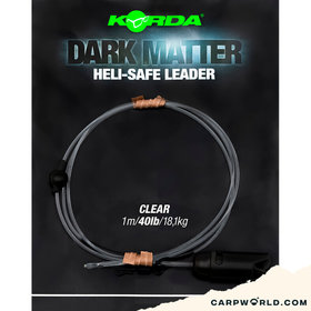 Korda Dark Matter Leader Heli Safe 30lb 1m