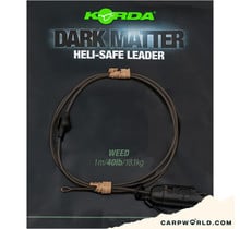 Korda Dark Matter Leader Heli Safe 40lb 1m