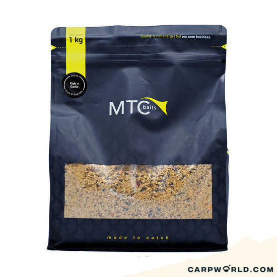MTC Baits MTC Baits Fish 'n Garlic - 1 kg Stick & Bag Mix