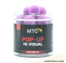 MTC Baits Response Red Pop-Up Hi-Visual