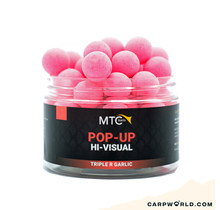 MTC Baits Triple R Garlic Pop-Up Hi-Visual