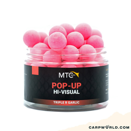 MTC Baits MTC Baits Triple R Garlic Pop-Up Hi-Visual