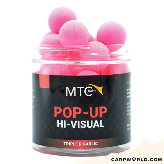 MTC Baits MTC Baits Triple R Garlic Pop-Up Hi-Visual