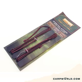 PB Products Stretch Attack Ready Made Leader 2pcs Silt