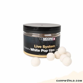 CCMoore Live System White Pop Ups 13-14mm