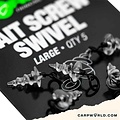 Korda Korda Micro Ring Swivel Bait Screw (5 pcs)