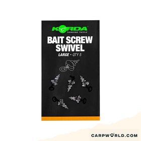 Korda Micro Ring Swivel Bait Screw (5 pcs)