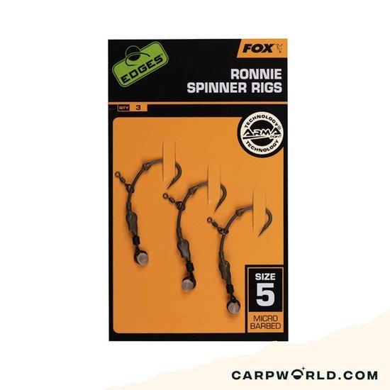 Fox Fox Edges Ronnie Spinner Rig Medium Curve