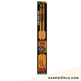 Fox Edges Wide Gape Rig Camotex Semi Stiff