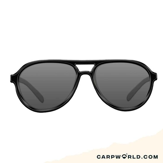 Korda Korda Sunglasses Aviator Mat Black Frame / Grey Lens
