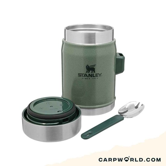 Stanley Stanley The Legendary Food Jar + Spork 0.4L Hammertone Green