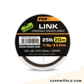 Fox Edges Link Trans Khaki Mono