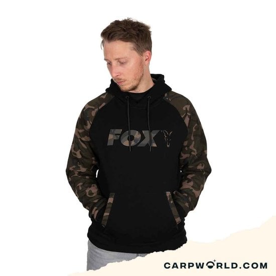 Fox Fox Black Camo Raglan Hoody