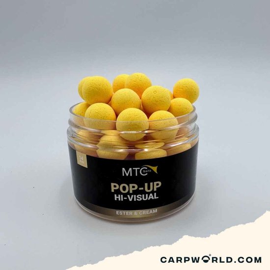 MTC Baits MTC Baits Pop-Up Hi-Visual Ester & Cream