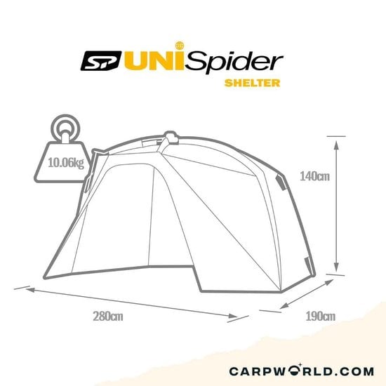 Solar Tackle Solar SP Uni Spider Bivvy Bundel Deal