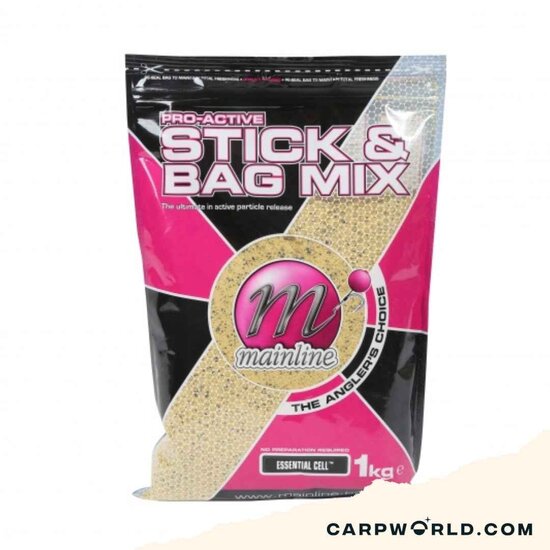 Mainline Mainline Pro-Active Bag & Stick Mix Essential CellTM 1 Kg