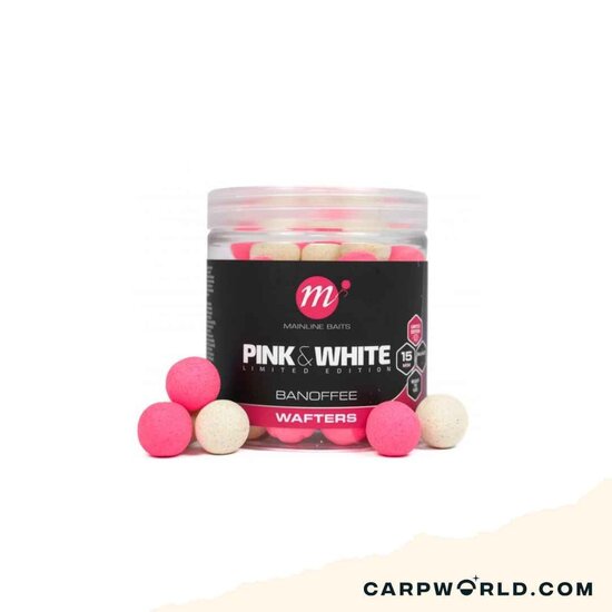 Mainline Mainline Fluoro Pink & White Wafters Banoffee 15mm