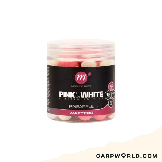 Mainline Mainline Fluoro Pink & White Wafters Pineapple 15mm