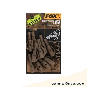 Fox Edges Camo Safety Lead Clip & Pegs Size 7