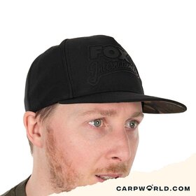 Fox Black/Camo Flat Peak Snapback Cap