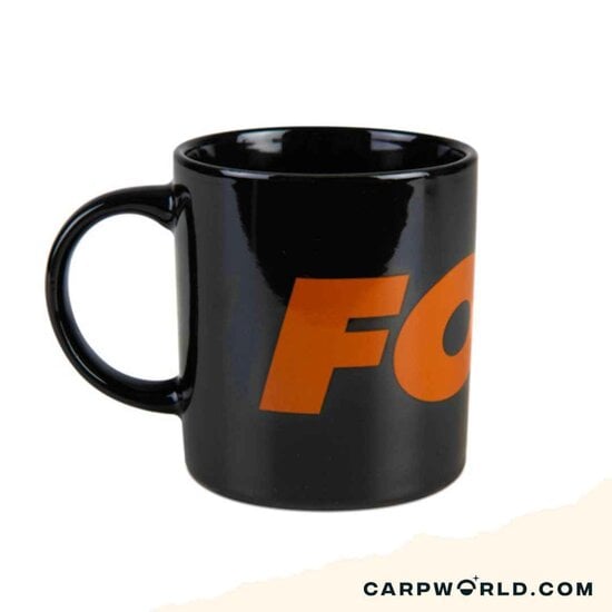 Fox Fox Black And Orange Logo Ceramic Mug
