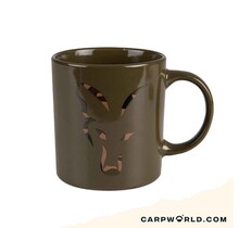 Fox Camo Head Ceramic Mug