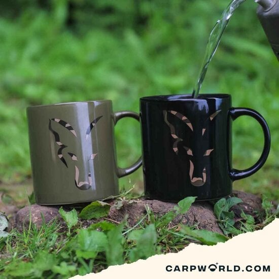 Fox Fox Camo Head Ceramic Mug