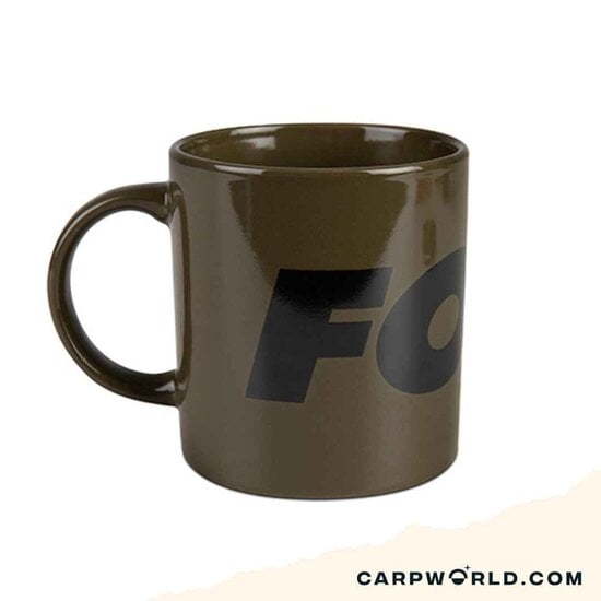 Fox Fox Green And Black Logo Ceramic Mug