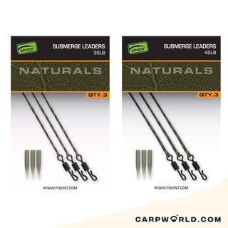 Fox Naturals Submerged Leaders