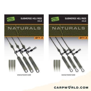 Fox Naturals Submerged Heli Rigs