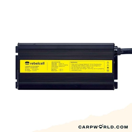 Rebelcell Rebelcell 12.6V 20A Li-Ion Acculader Outdoorbox