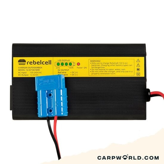 Rebelcell Rebelcell 12.6V 10A Li-Ion Acculader
