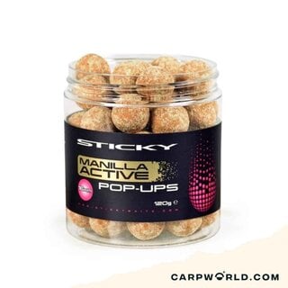 Sticky Baits Manilla Active Pop-Ups 16mm