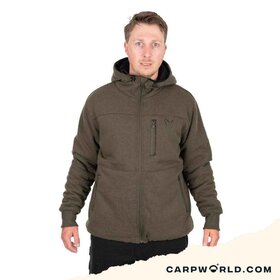 Fox Collection  Sherpa Jacket Green/Black