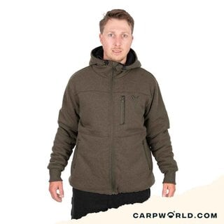 Fox Collection  Sherpa Jacket Green/Black