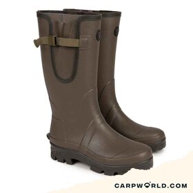 Fox Neoprene lined Camo/Khaki Rubber Boot