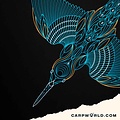 KUMU KUMU T-Shirt Take Flight Kingfisher